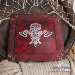 Dwarf with axes dice tray