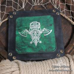 Dwarf with axes dice tray