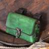 Handmade leather miniature belt bag