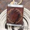 Stainless steel Hip flask One ring custom