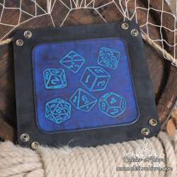 Seven dice set dice tray