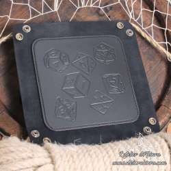 Seven dice set dice tray