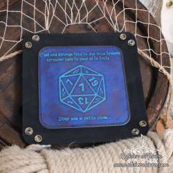 D20 on fumble dice tray