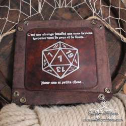 D20 on fumble dice tray