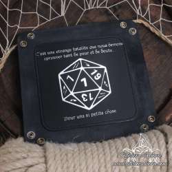 D20 on fumble dice tray