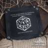 D20 on fumble dice tray