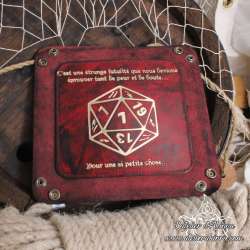 D20 on fumble dice tray