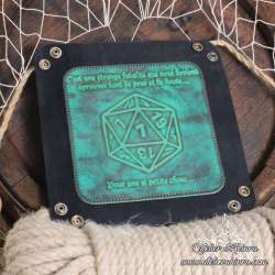 D20 on fumble dice tray