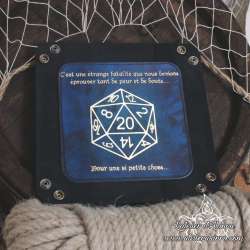 Piste à dé D20 sur la réussite critique