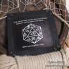 D20 on critical success dice tray
