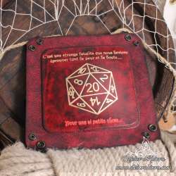 D20 on critical success dice tray